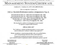 BS OHSAS 18001 certificate