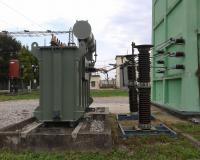 27136 kVA Converter transformer during short circuit withstand test